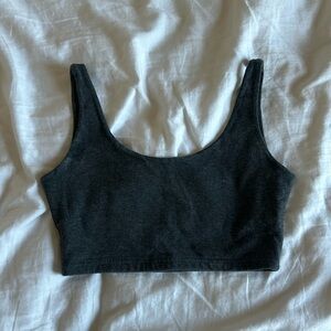 dark grey brandy tank